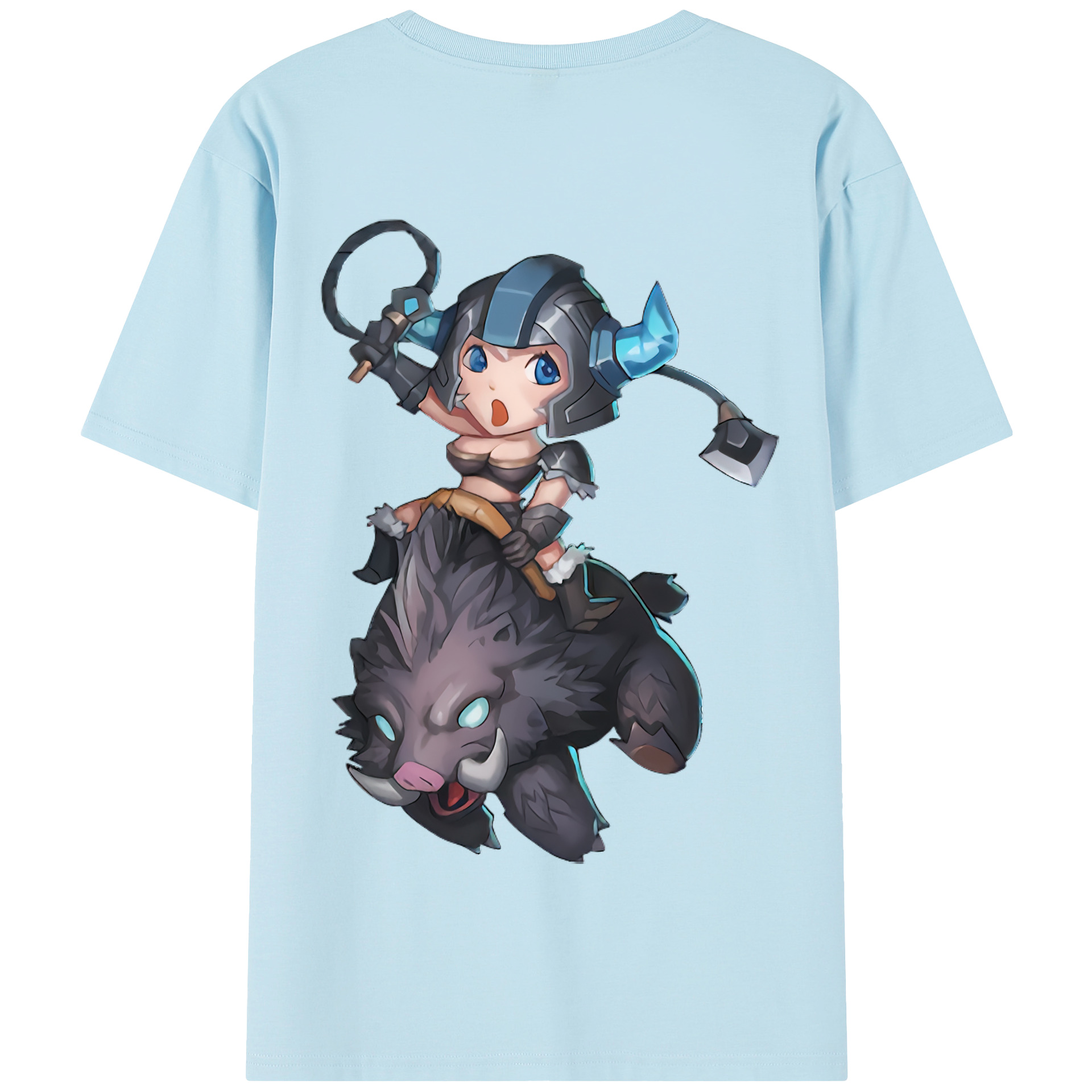 リーグ・オブ・レジェンド League of Legends LOL 綿100％半袖Tシャツ（背面プリント）